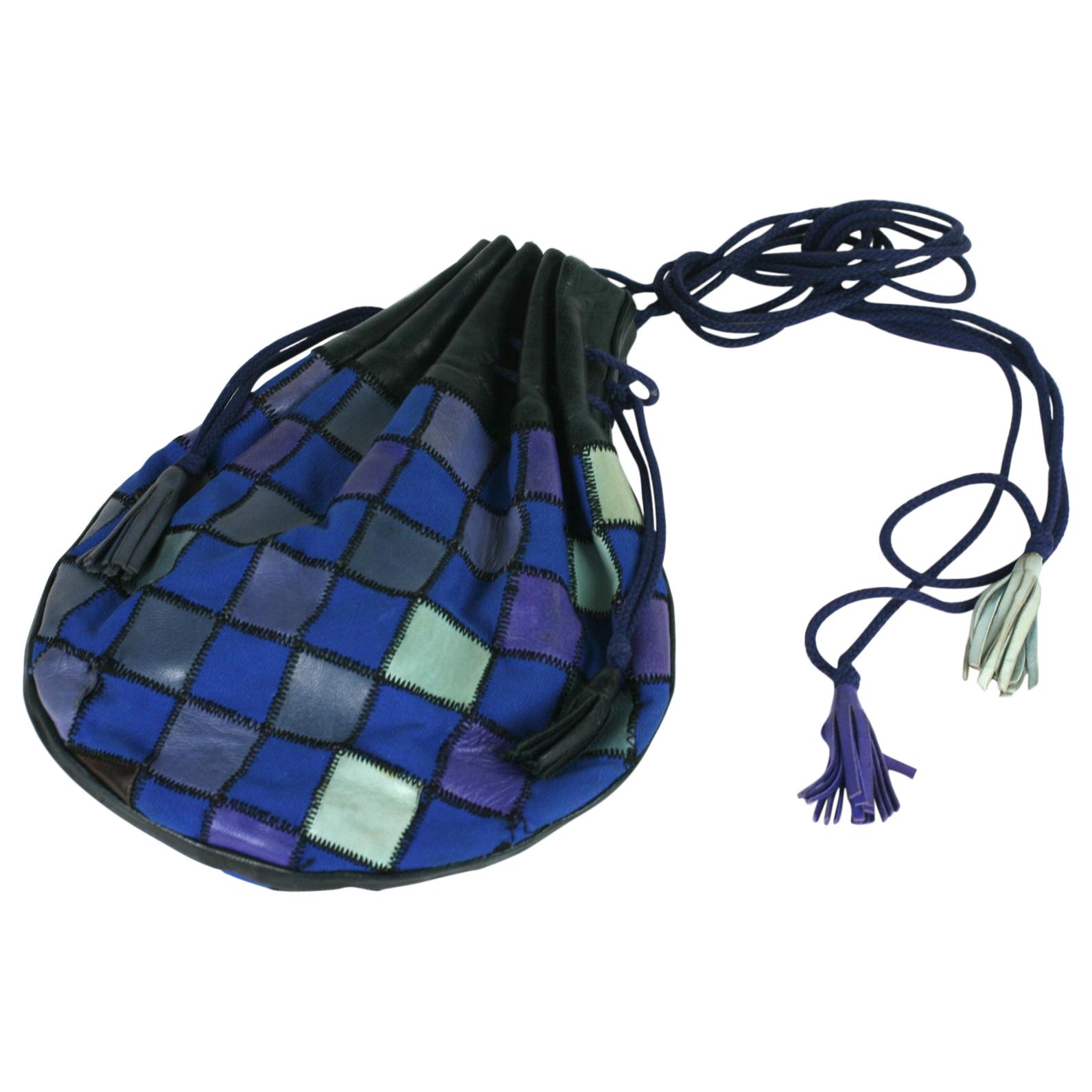 Yves Saint Laurent  SS 1980's Patchwork Bag