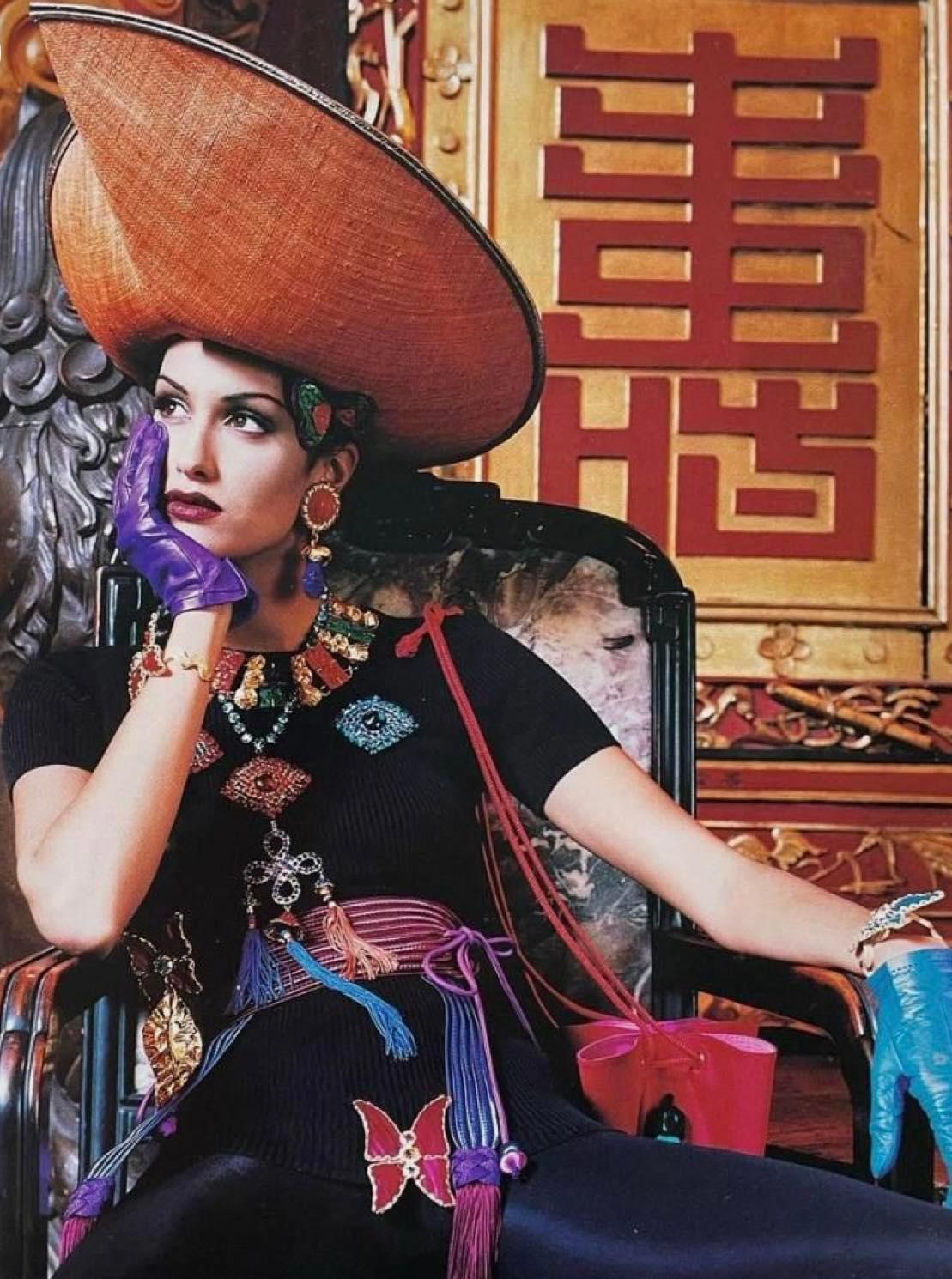 Yves Saint Laurent, 1993 - Orecchini a clip con farfalla 