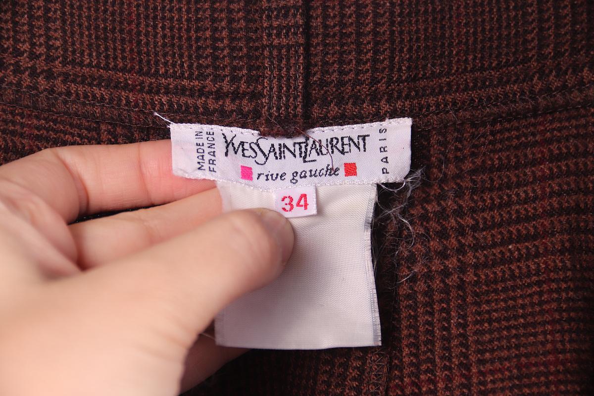 Yves Saint Laurent 1998 Vintage Pants Suit In Excellent Condition For Sale In Алматинский Почтамт, KZ