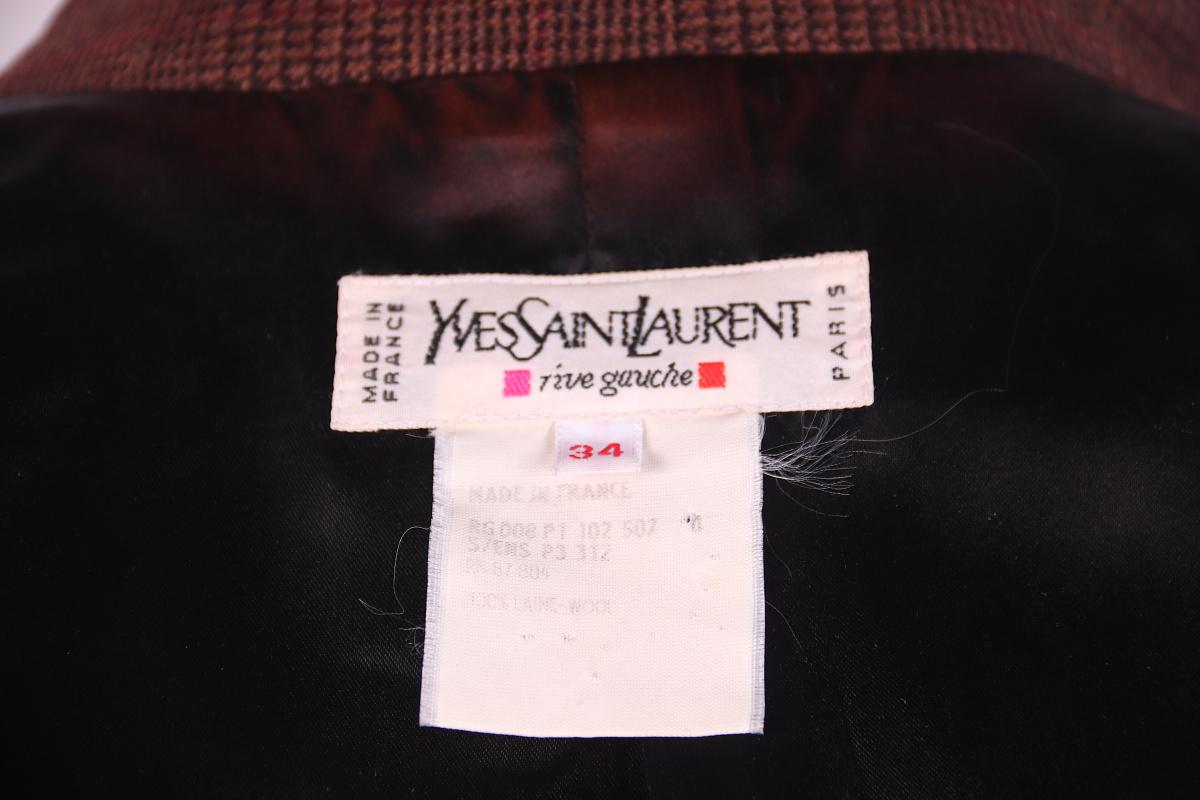 Yves Saint Laurent 1998 Vintage Pants Suit For Sale 4