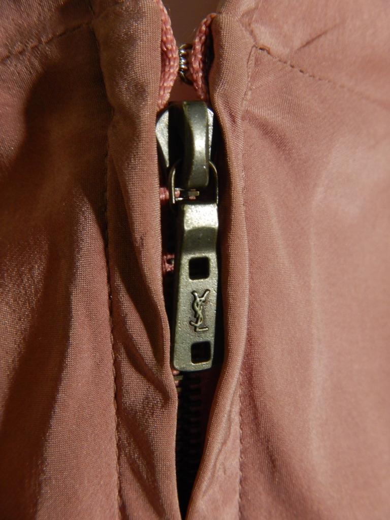 Yves Saint Laurent 2003 Tom Ford Dusty Pink Silk Evening Gown For Sale 2