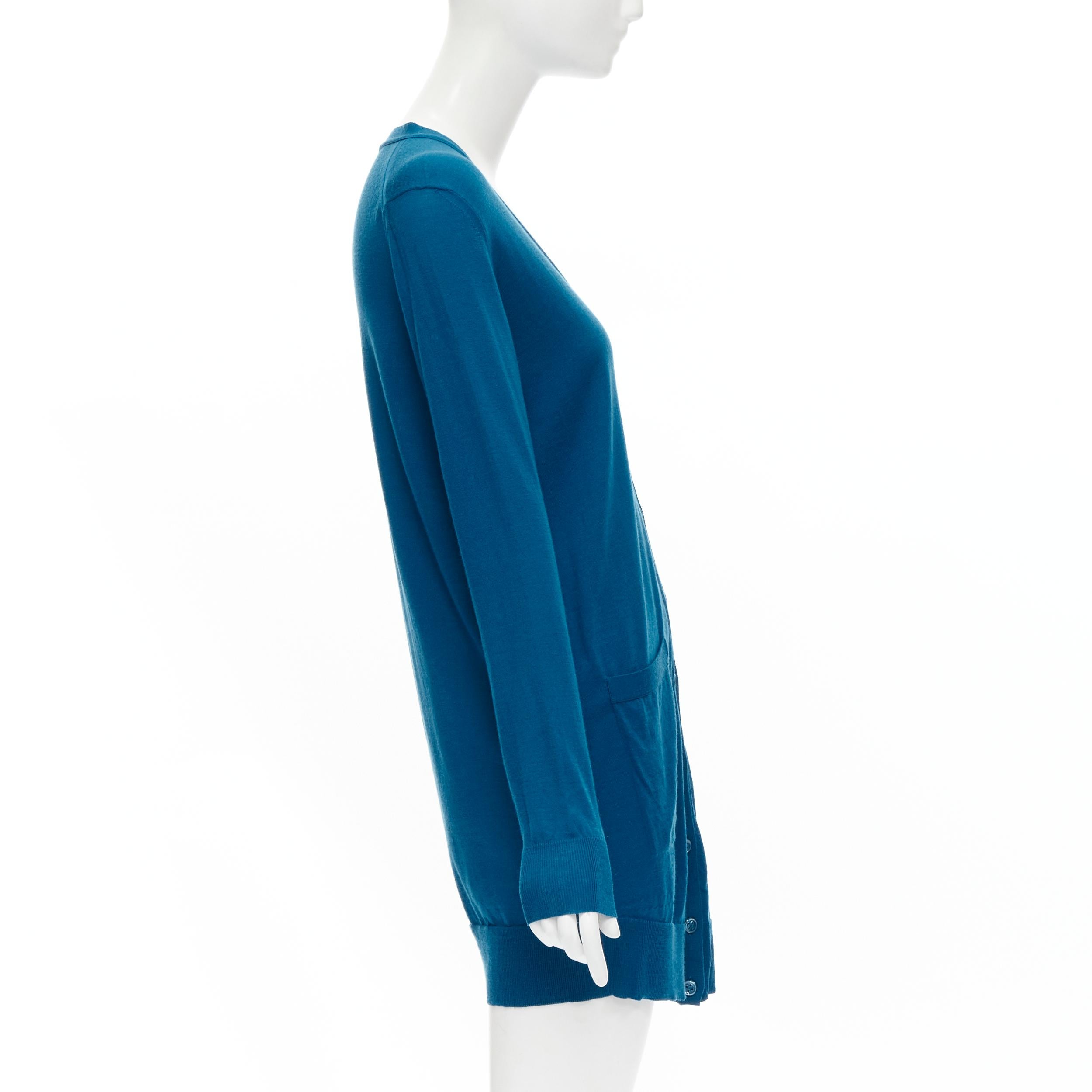 peacock blue sweater