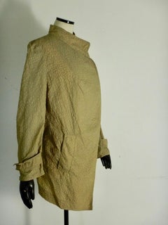 Yves Saint Laurent 2011 Crinkle Wrap Coat