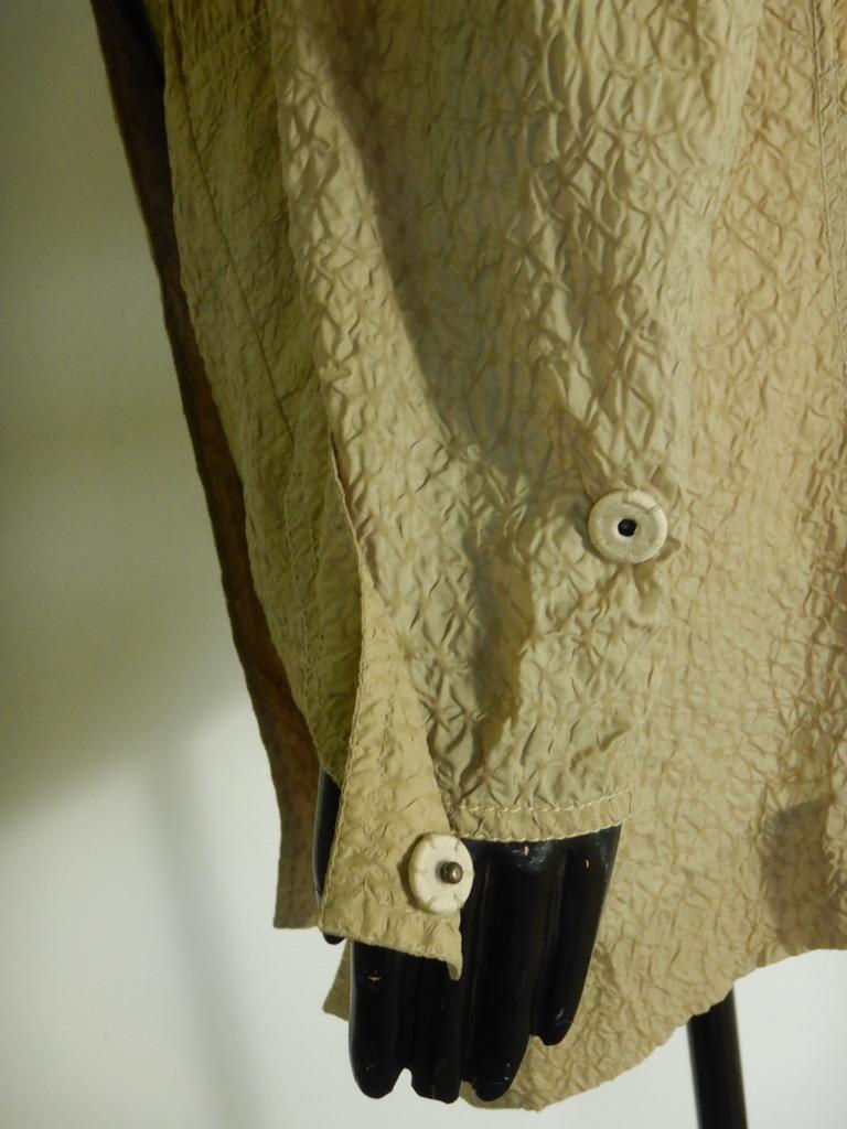 Yves Saint Laurent 2011 Crinkle Wrap Coat For Sale 2