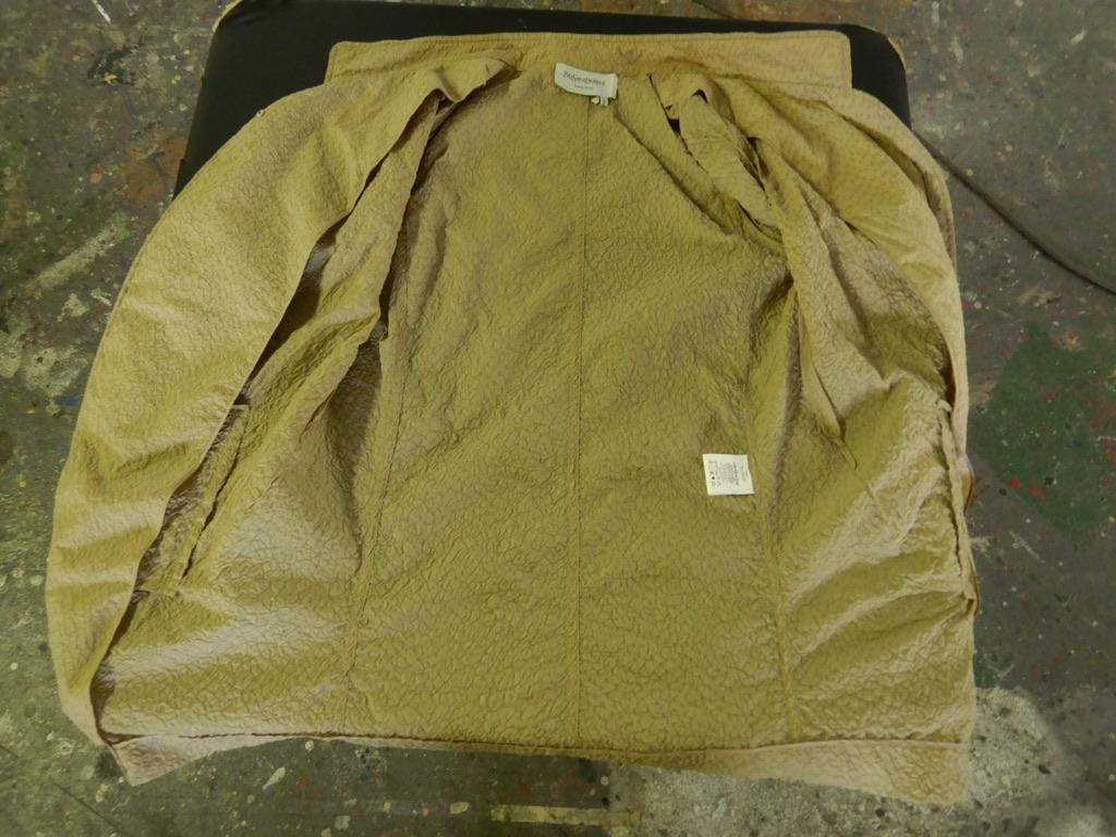 Yves Saint Laurent 2011 Crinkle Wrap Coat For Sale 4