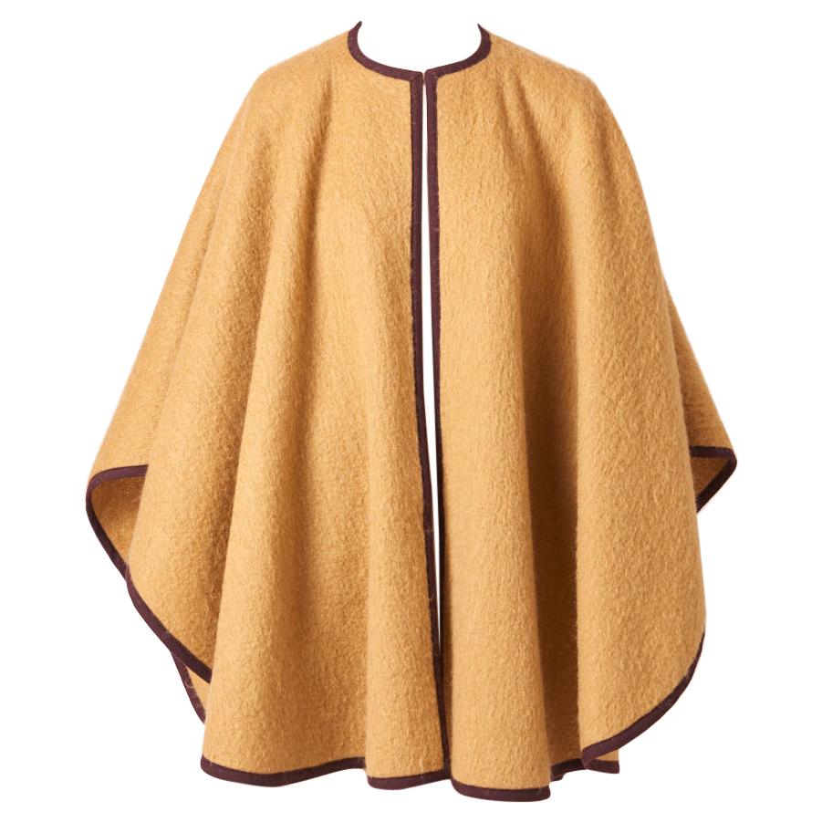 Yves Saint Laurent 70's Mohair Cape 