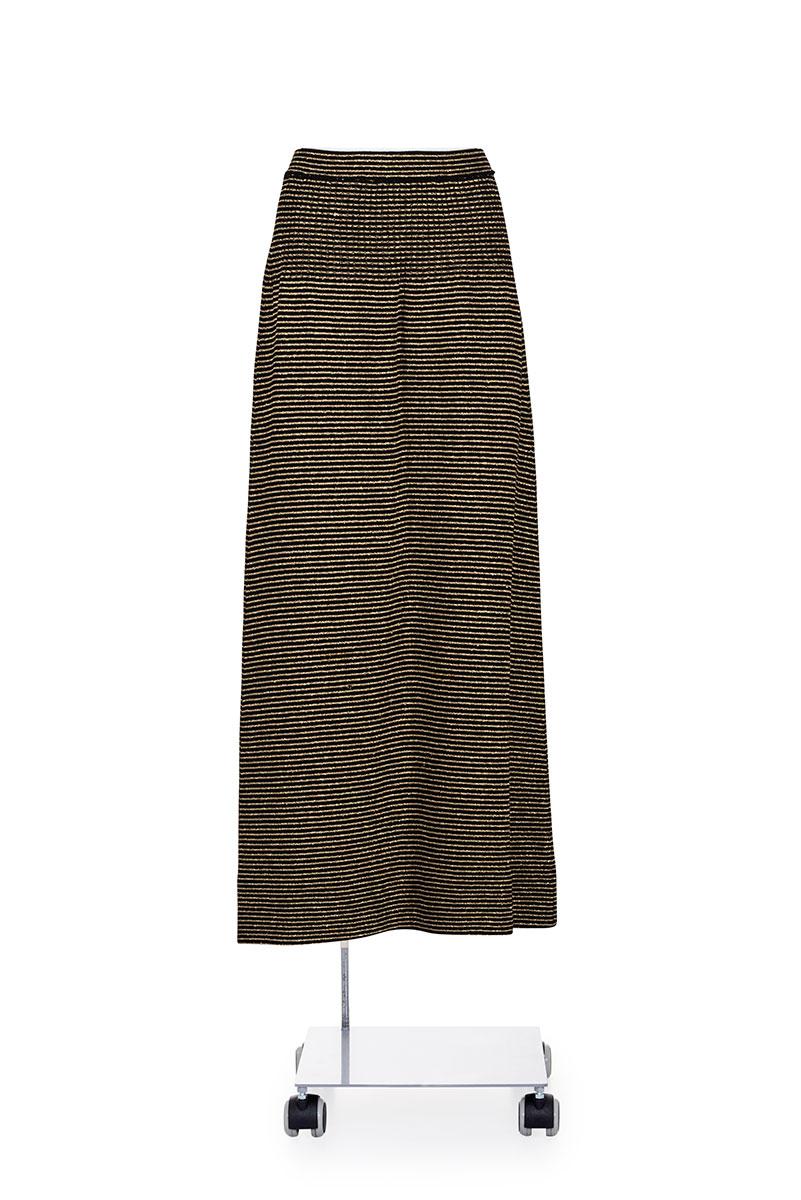 YVES SAINT LAURENT 80's Iconic and rare knitted suit with long skirt and shawl For Sale 1