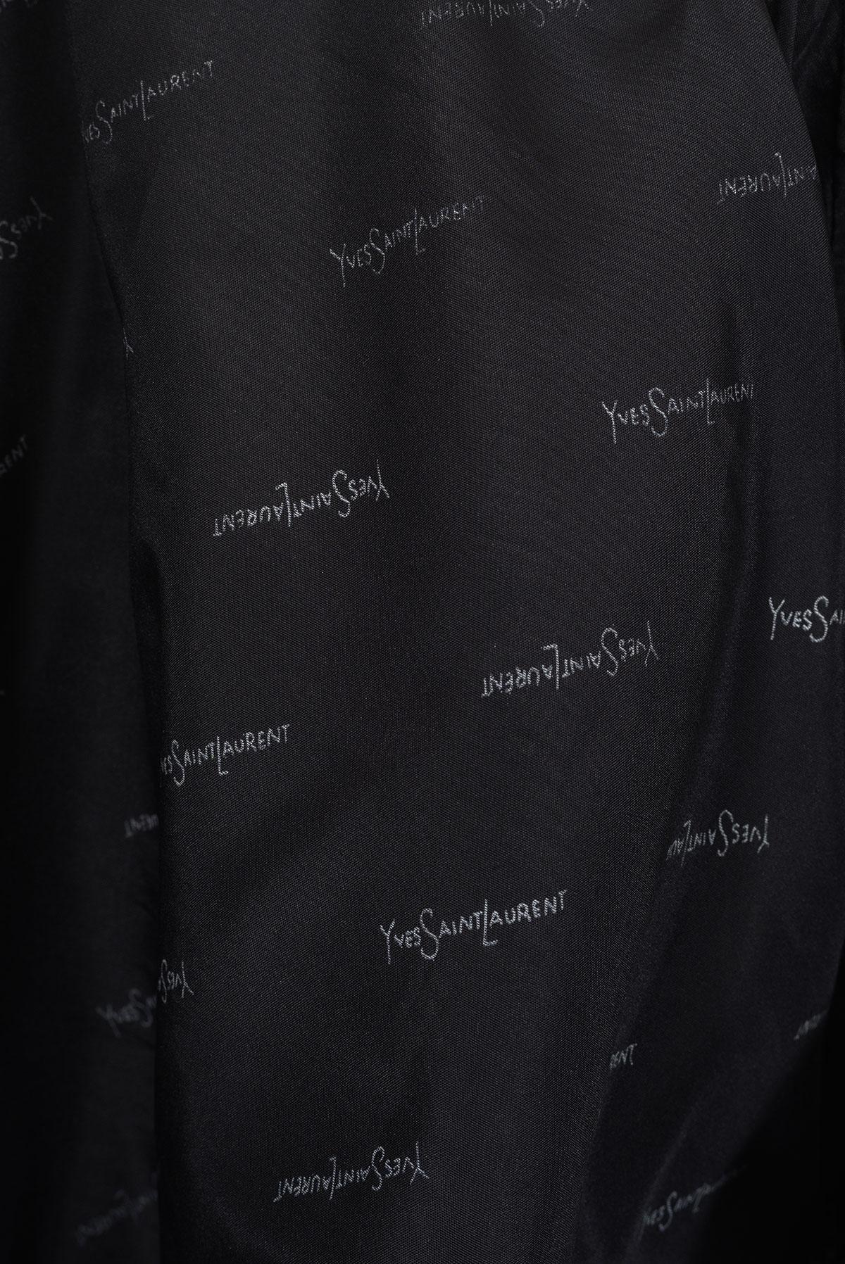 Yves Saint Laurent anni '80 Cappotto in pelle patchwork con finiture in pelle scamosciata In condizioni buone in vendita a Milano, MILANO