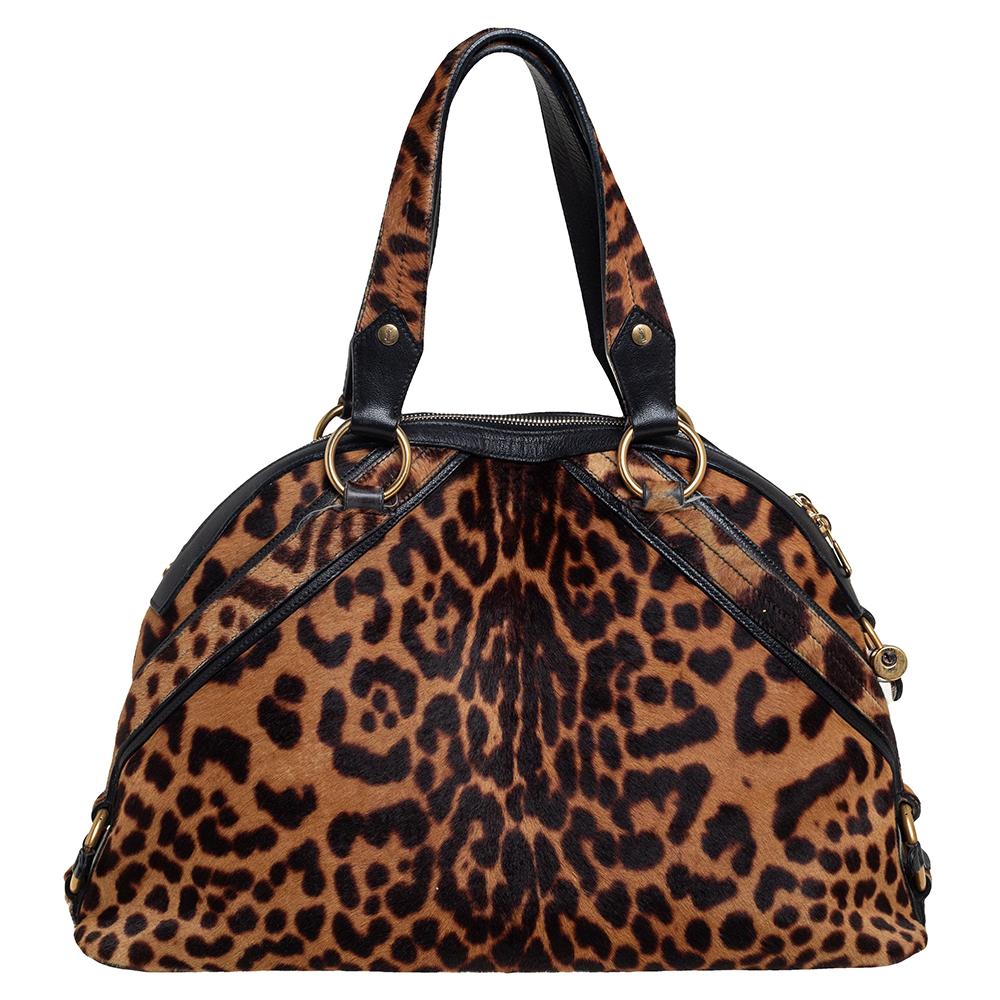 ysl animal print bag