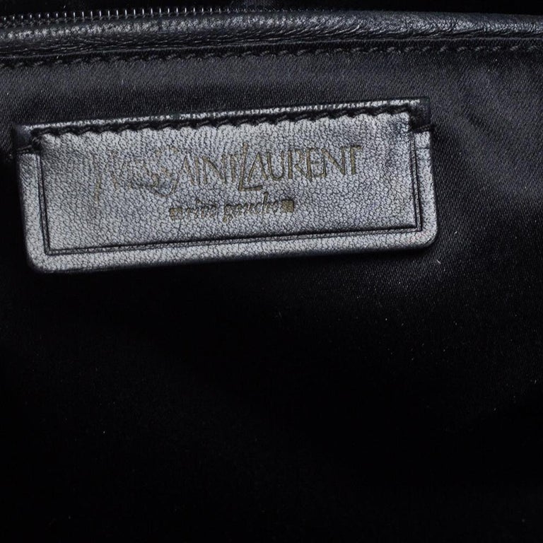 Yves Saint Laurent Animal Print Calf Hair And Leather Large Muse Bag at 1stDibs