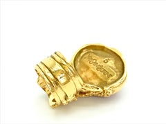 Yves Saint Laurent Arty Coral Ring size 5