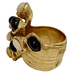 YVES SAINT LAURENT Arty Ring By Stefano Pilati
