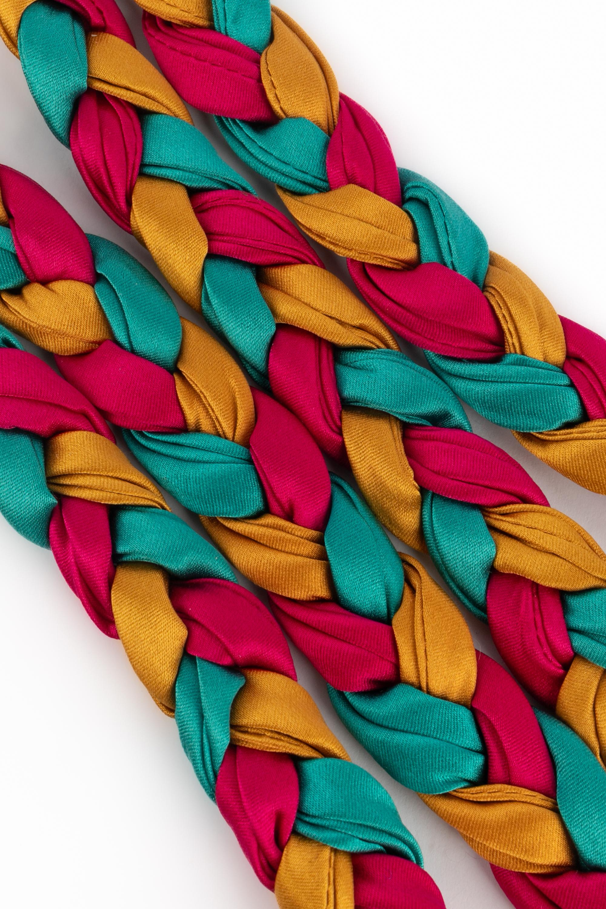 De las mujeres Yves Saint Laurent (Atribuido a) cinturón multicolor en venta