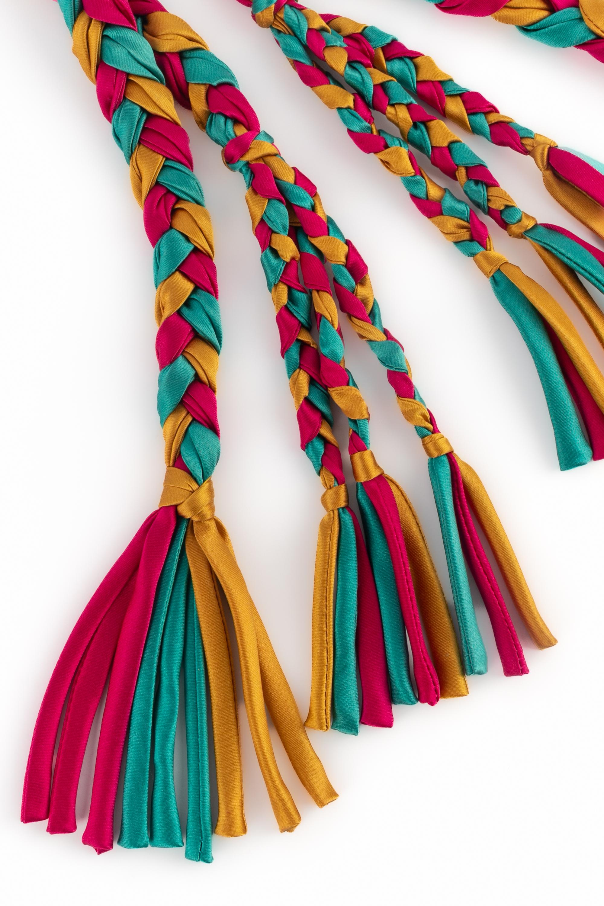 Yves Saint Laurent (Atribuido a) cinturón multicolor en venta 2