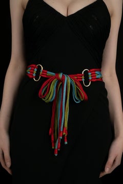 Yves Saint Laurent (Attributed to) passementerie belt