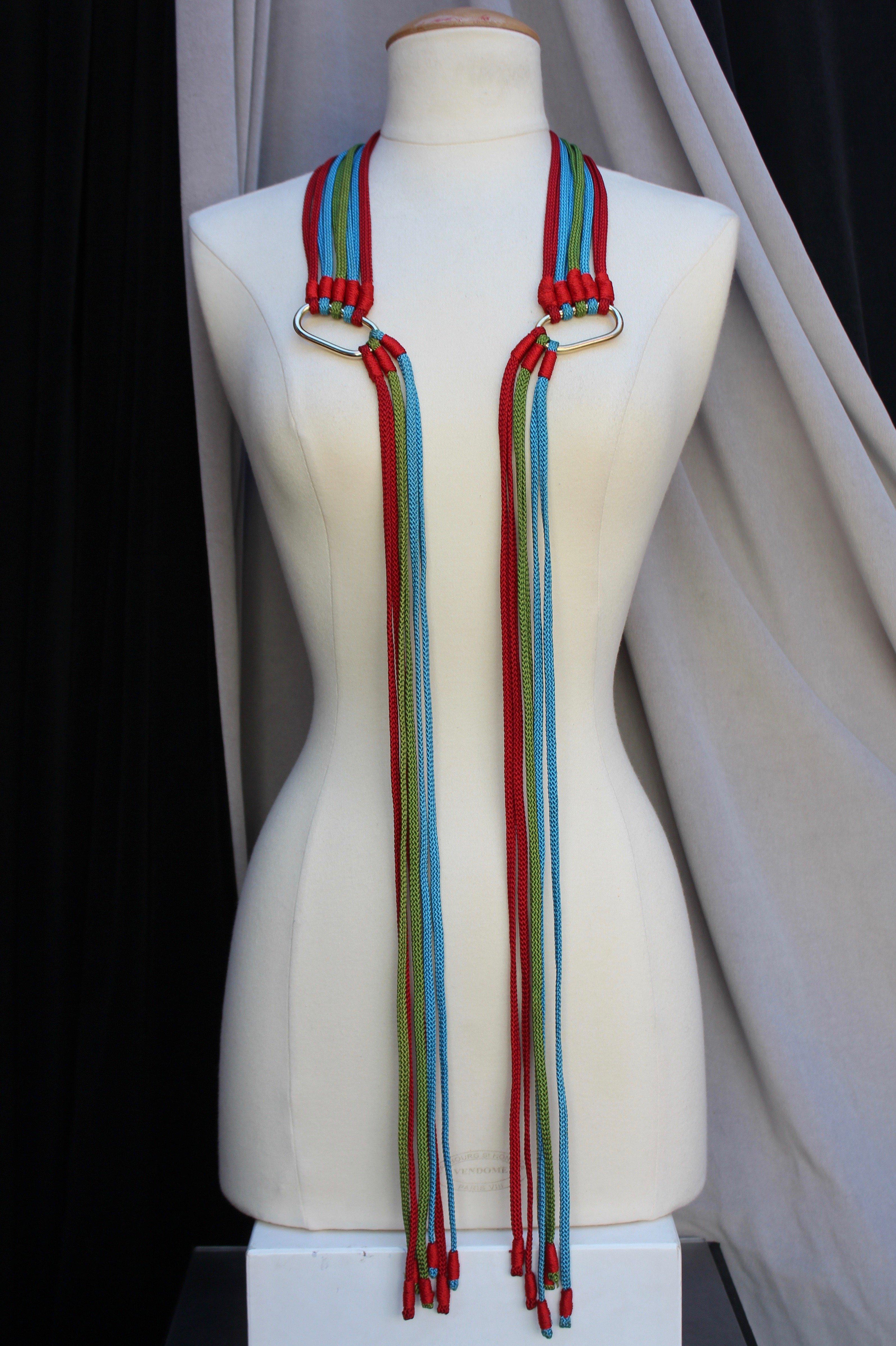 Donna Yves Saint Laurent (Attribuito a) Cintura passementerie in vendita