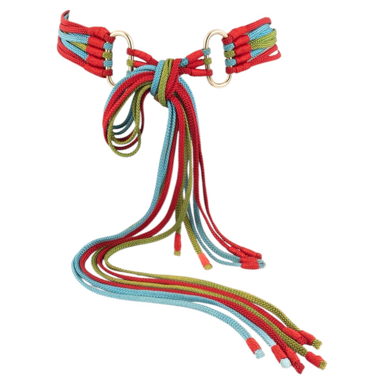 Yves Saint Laurent ( Attribué à) ceinture passementerie