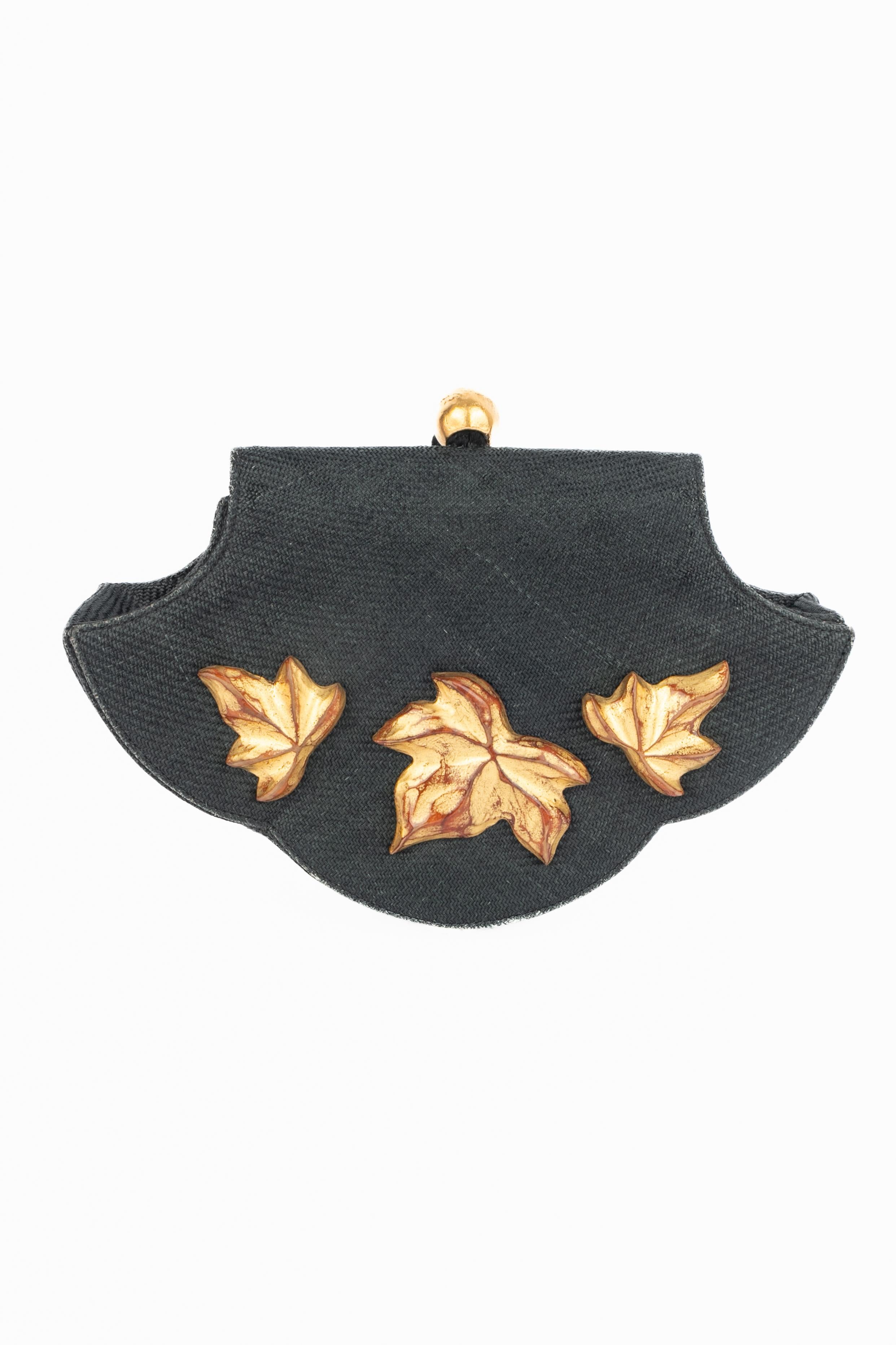 Yves Saint Laurent bag 'leaves' Bon état - En vente à SAINT-OUEN-SUR-SEINE, FR