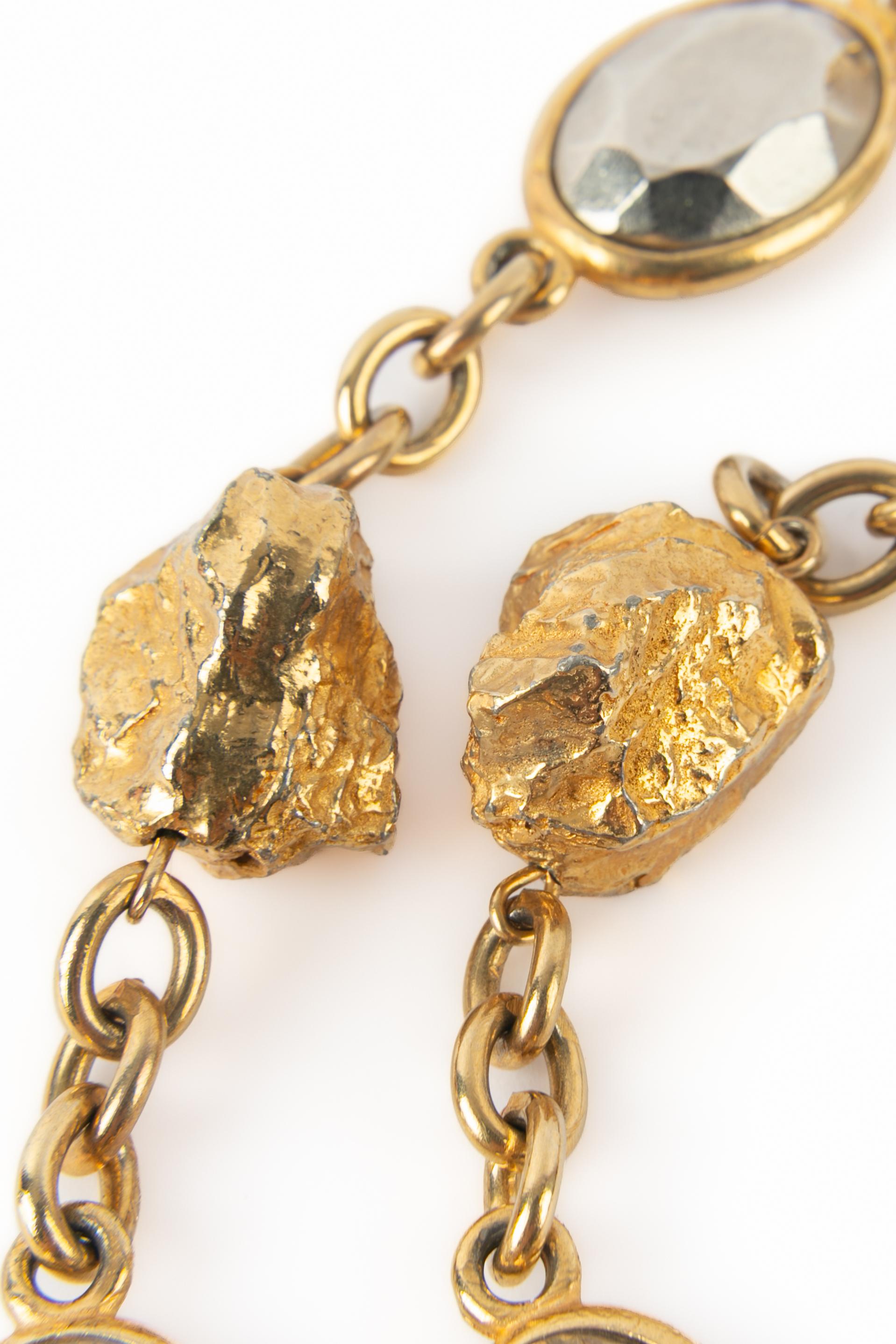 Women's Yves Saint Laurent baroque necklace For Sale