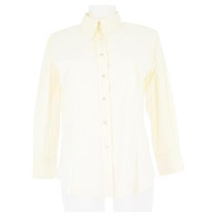 Yves Saint Laurent Beige Blouse Shirt