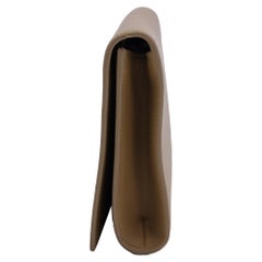Yves Saint Laurent Belle De Jour Flap Clutch in Beige Leather