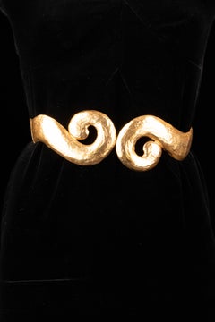 Yves Saint Laurent belt by Robert Goossens Summer 1989