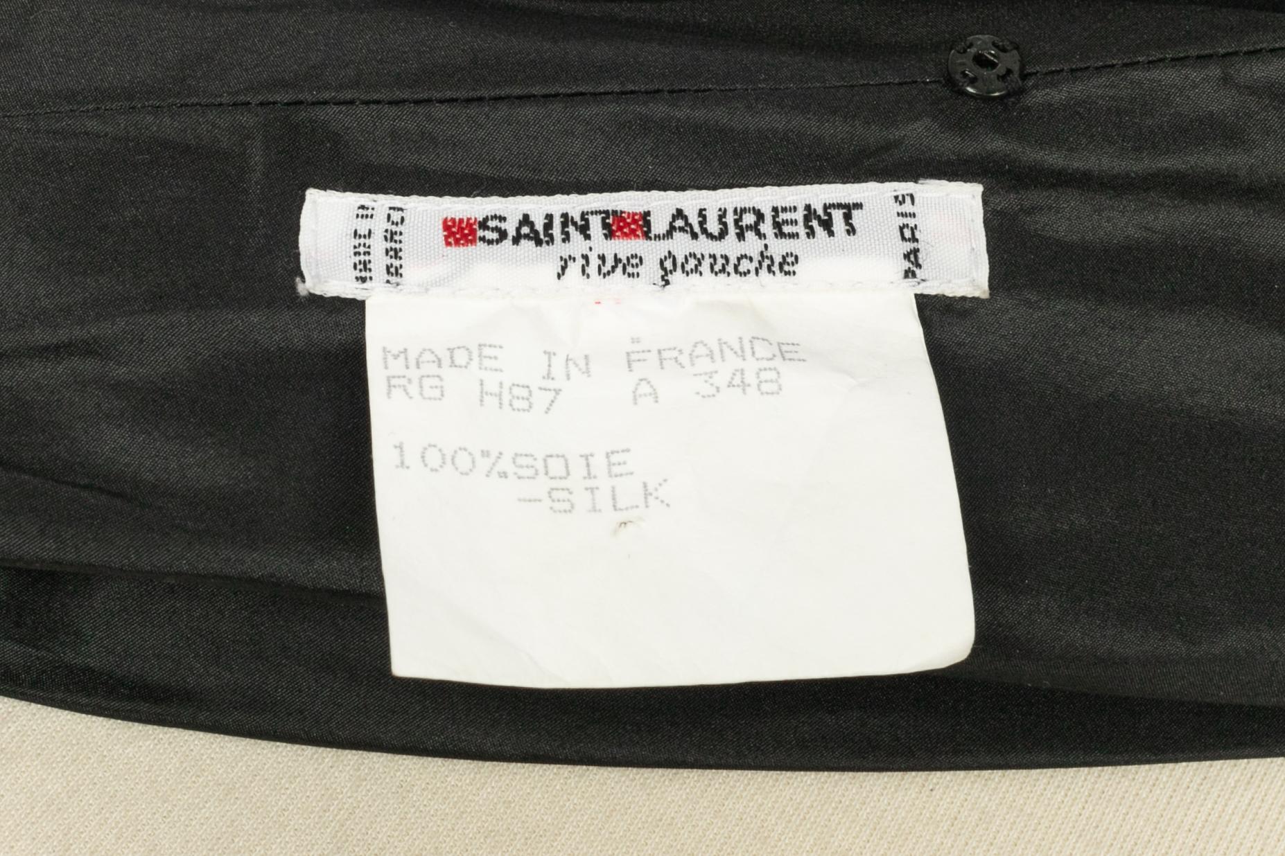 Ceinture Yves Saint Laurent Winter 1987 en vente 3