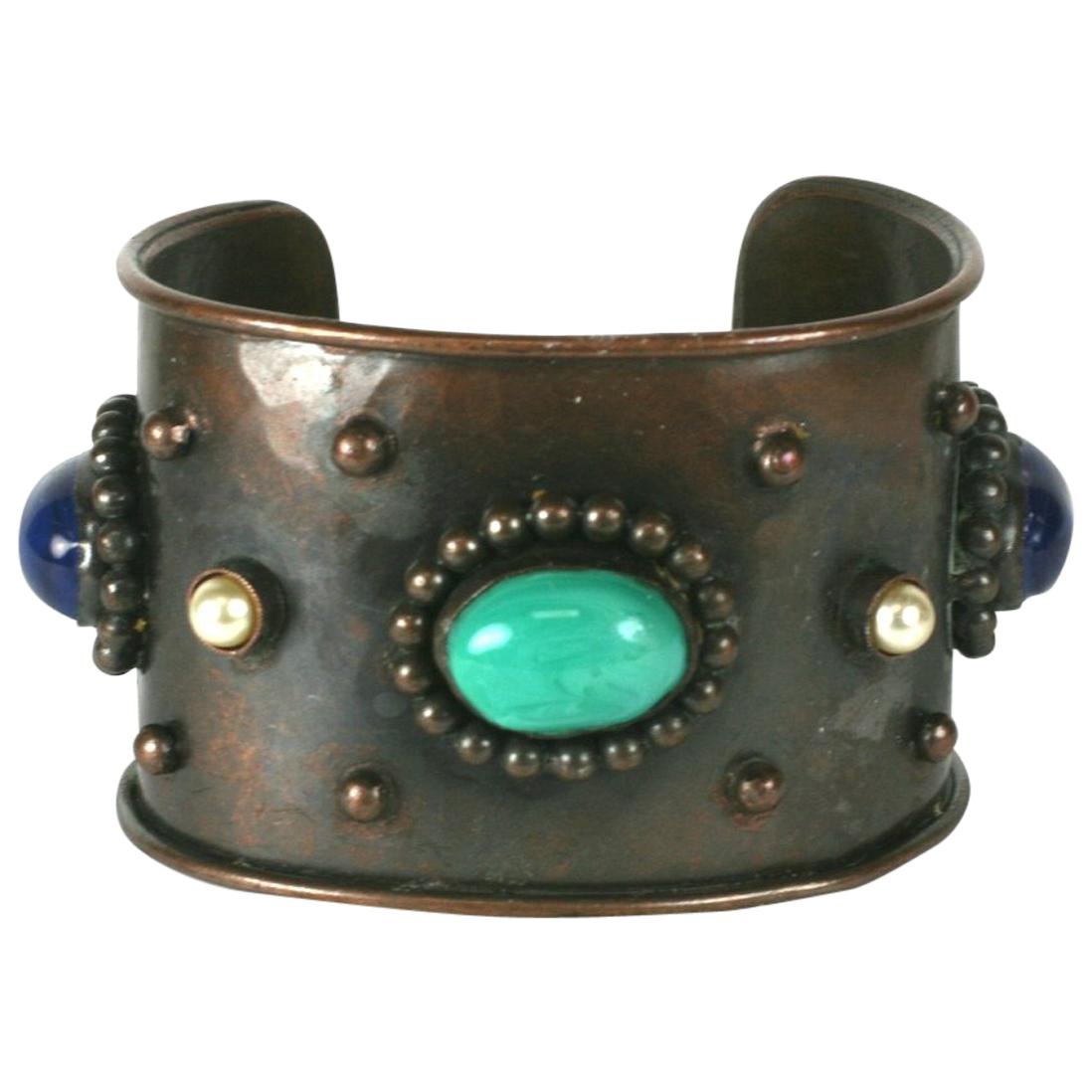 Yves Saint Laurent Berber Style Cuff Bracelet