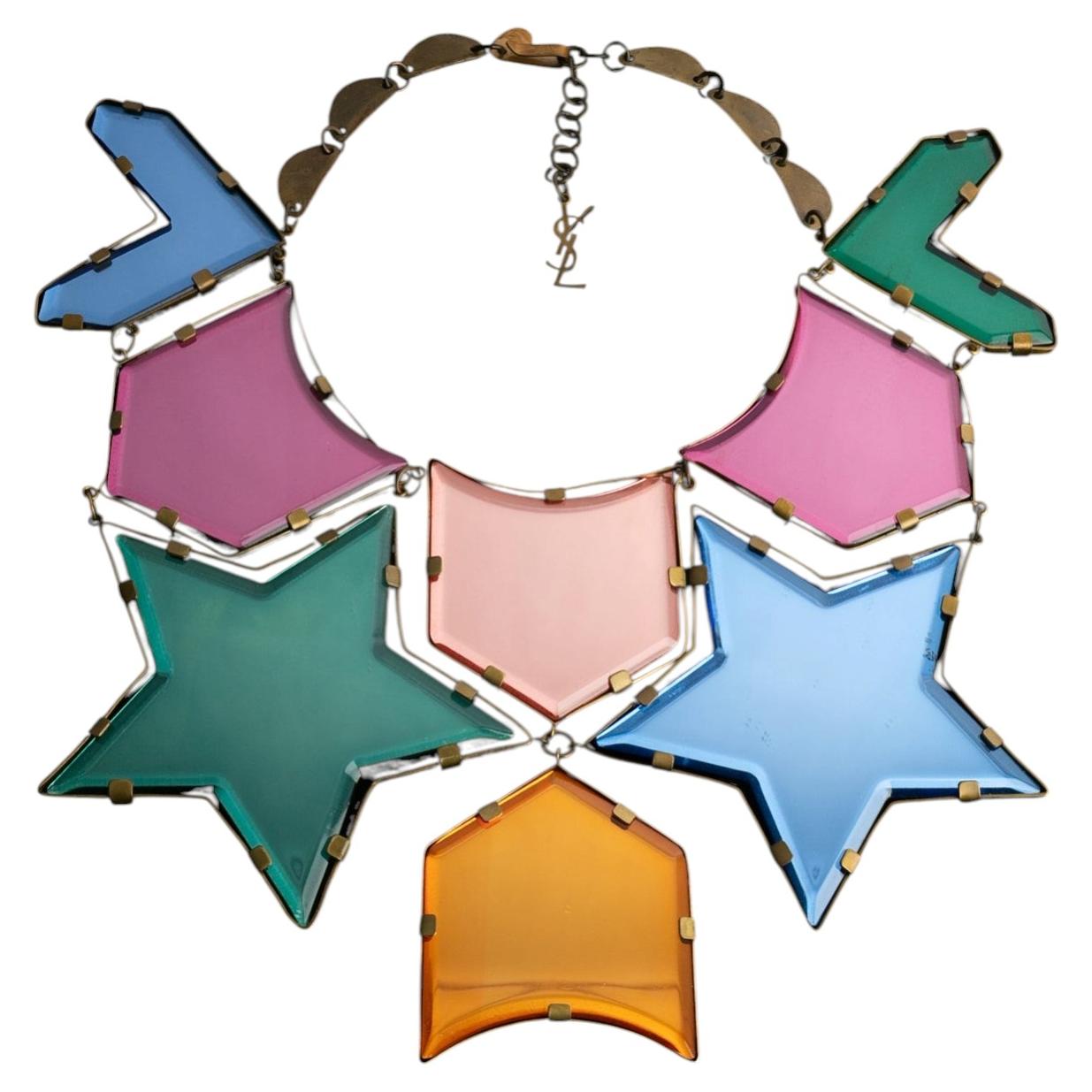 Yves Saint Laurent bib necklace by Stefano Pilati Spring-Summer 2008