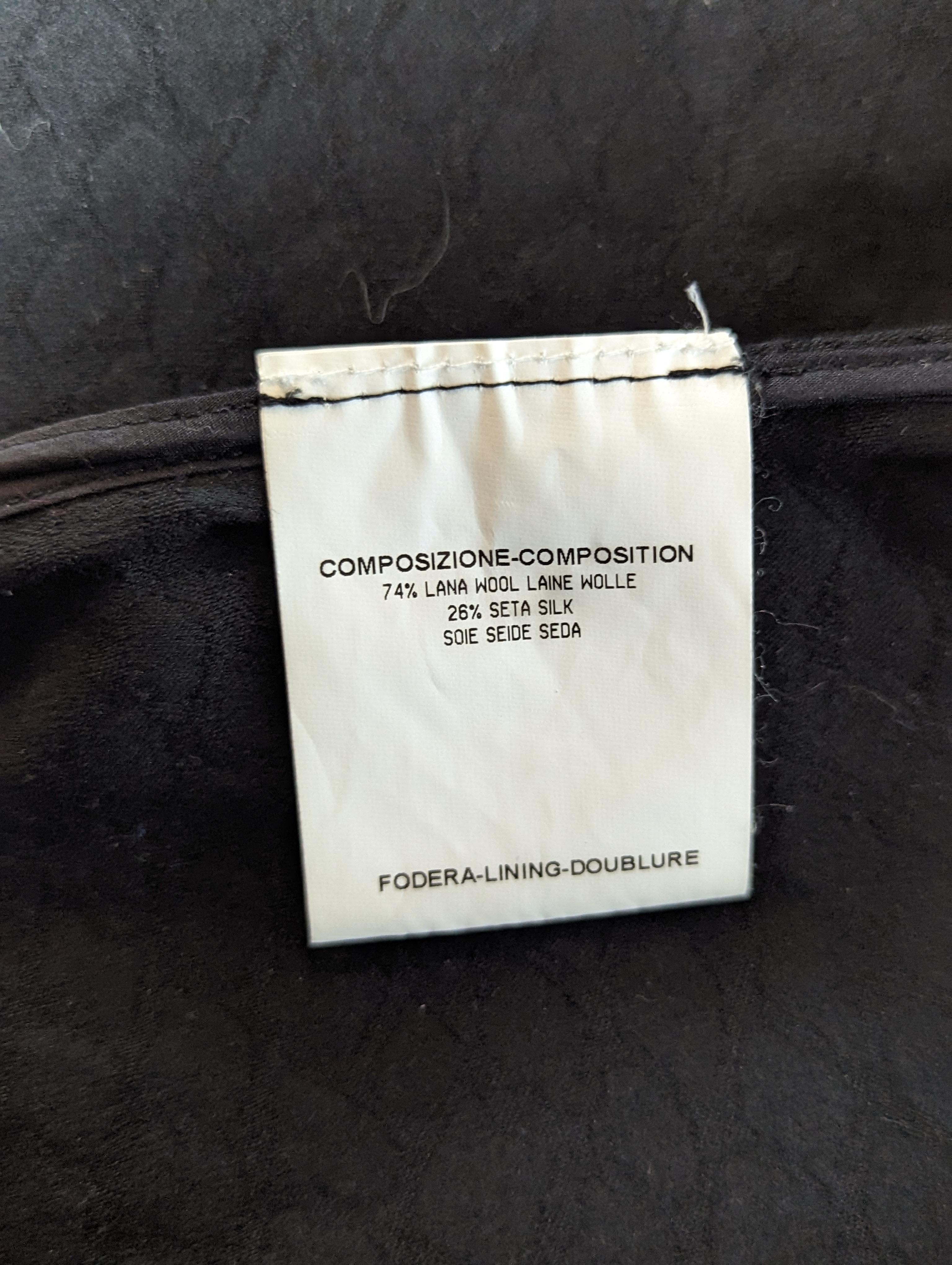 Yves Saint Laurent black cape dress For Sale 7