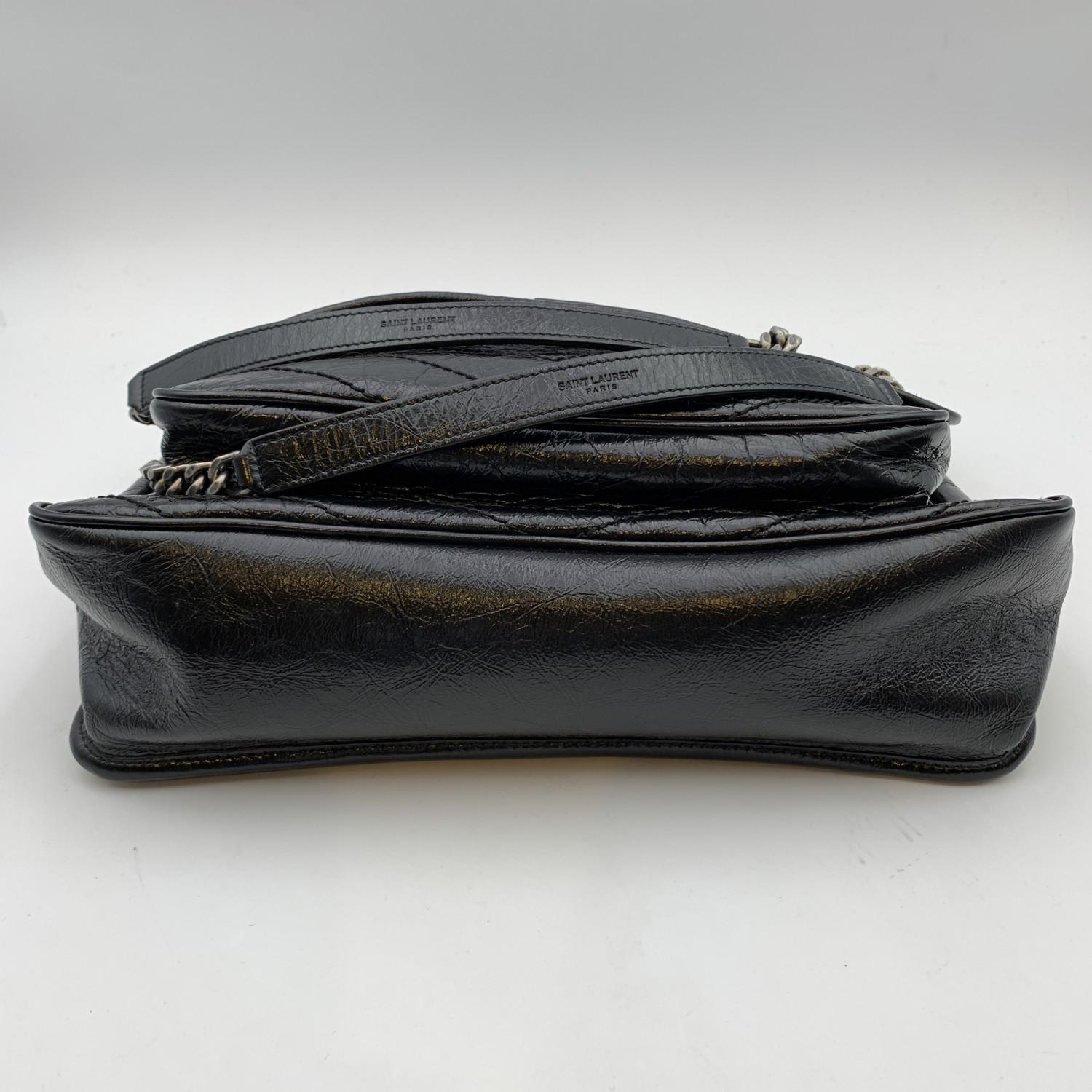 niki medium suede shoulder bag