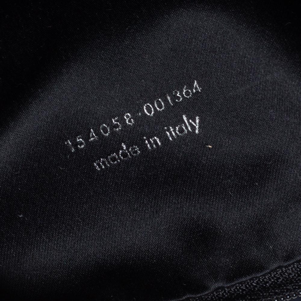 Yves Saint Laurent Black Fabric Kahala Drawstring Tote 6