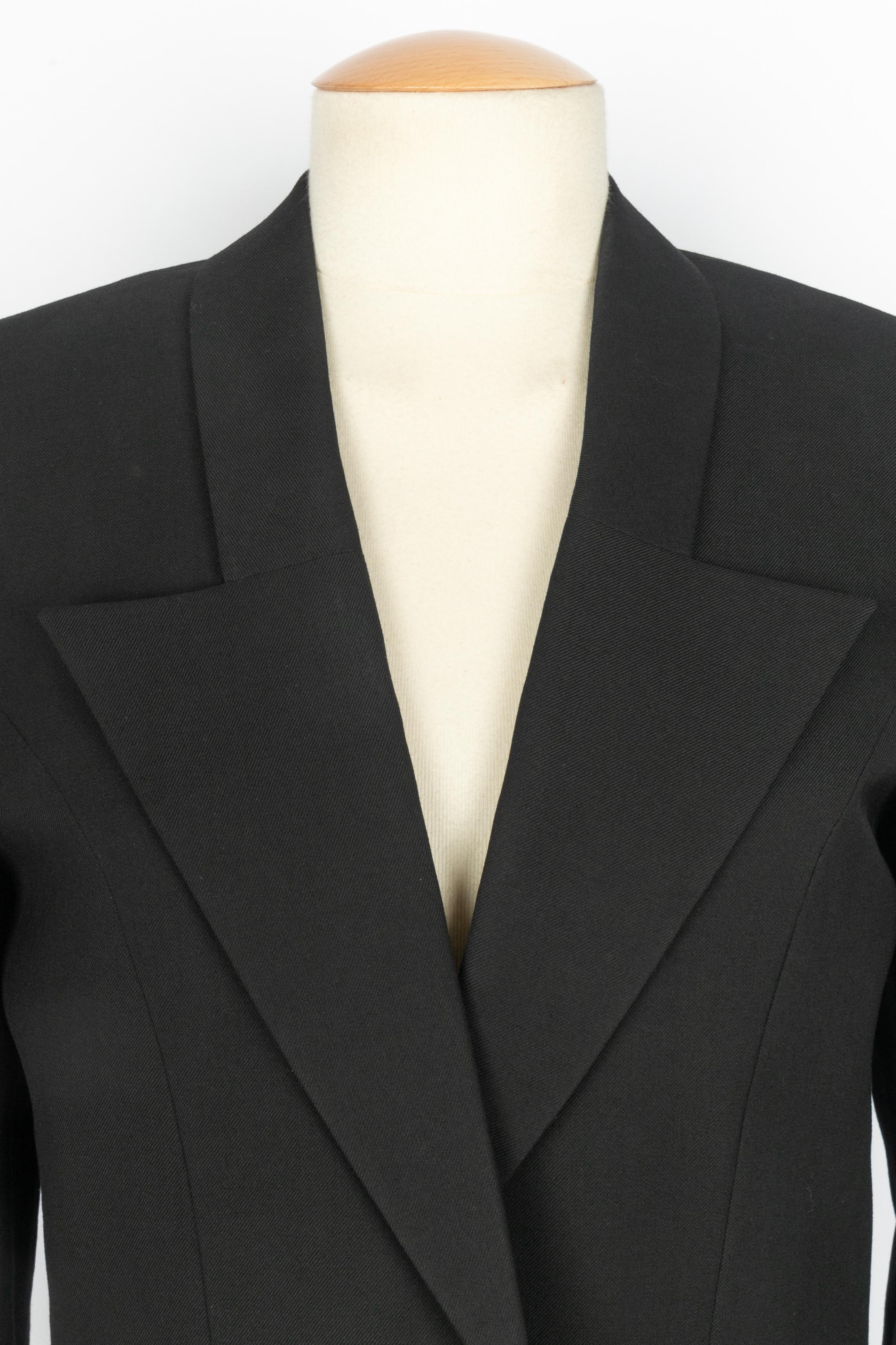 Nero Giacca nera Yves Saint Laurent in vendita
