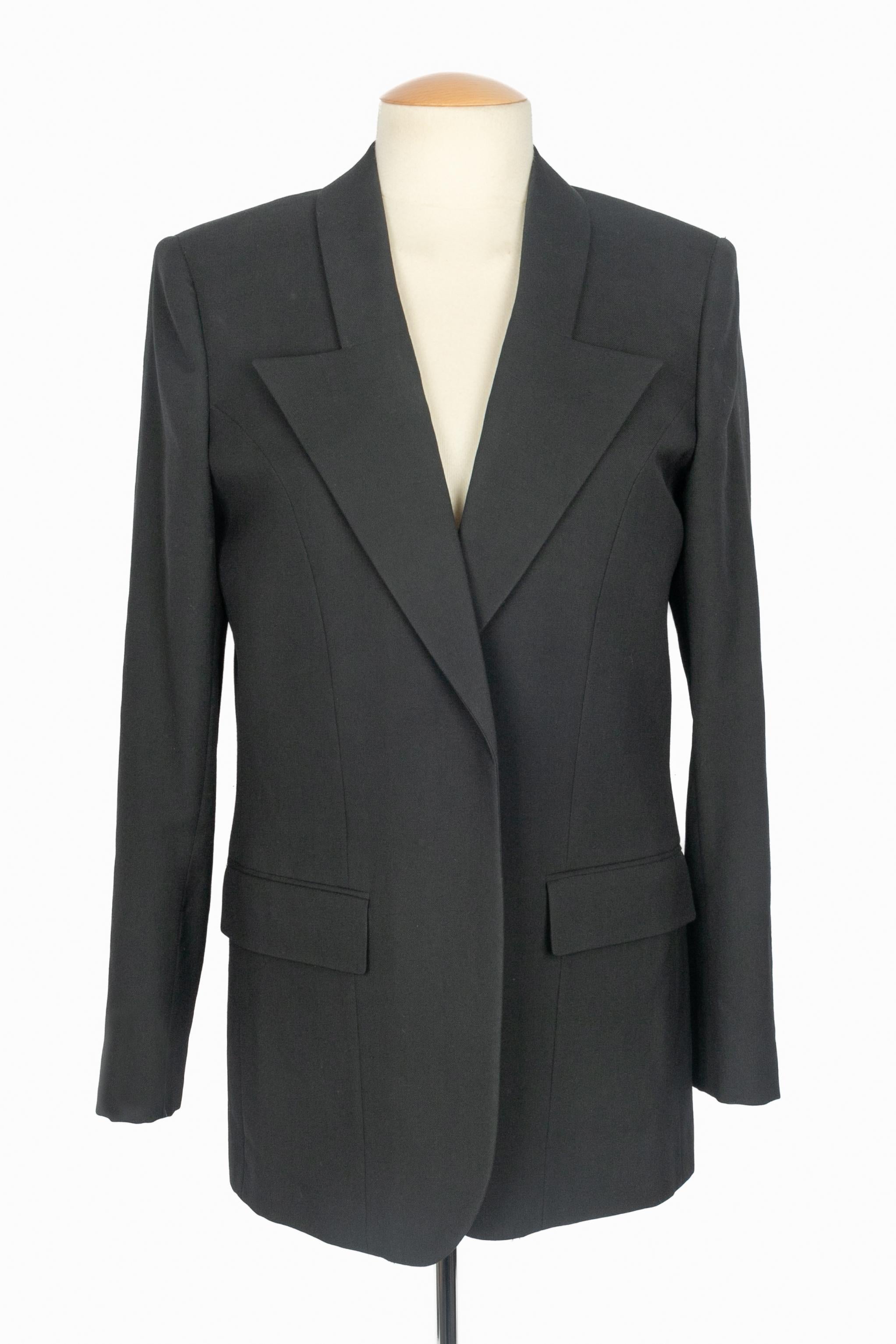 Yves Saint Laurent black jacket