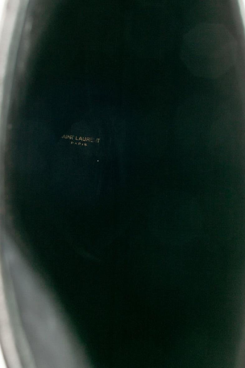 Yves Saint Laurent Botas de piel negra Primavera 2016, Talla 37 en venta 2