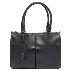 Yves Saint Laurent Sac De Jour Tote in pelle nera Classic