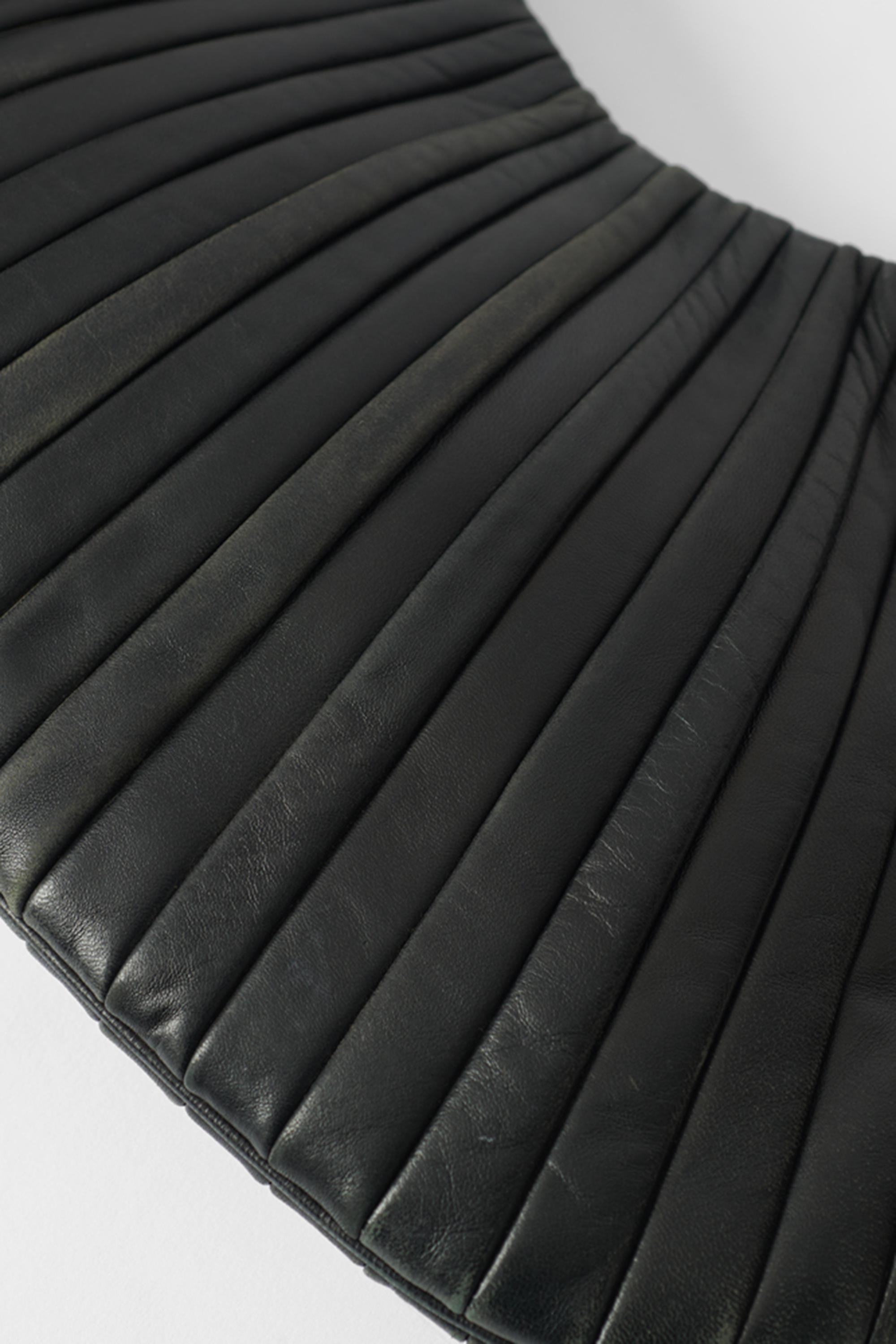 Yves Saint Laurent  Black Leather Hobo Bag 1