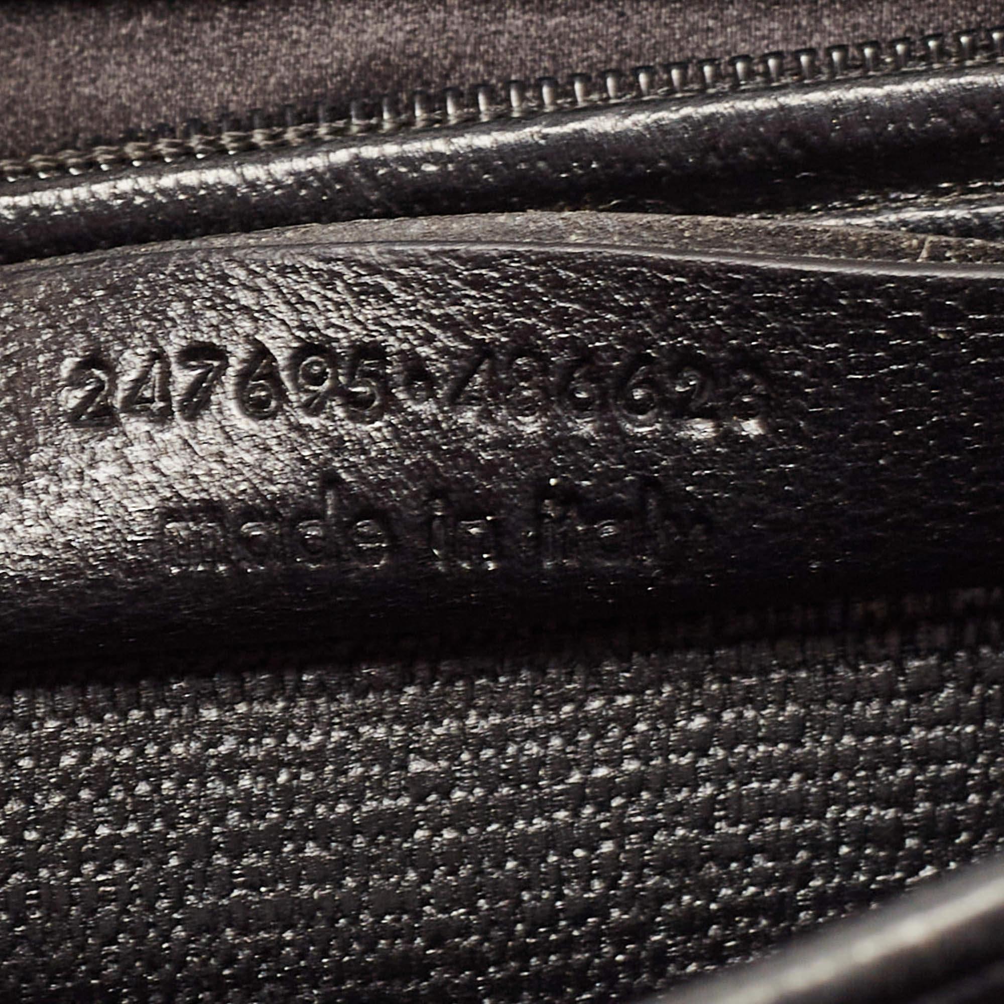 Yves Saint Laurent Black Leather Large Chyc Flap Shoulder Bag 10