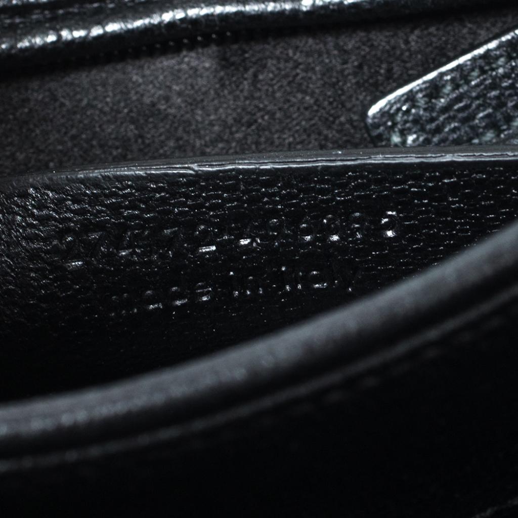 Women's Yves Saint Laurent Black Leather Medium Chyc Flap Bag
