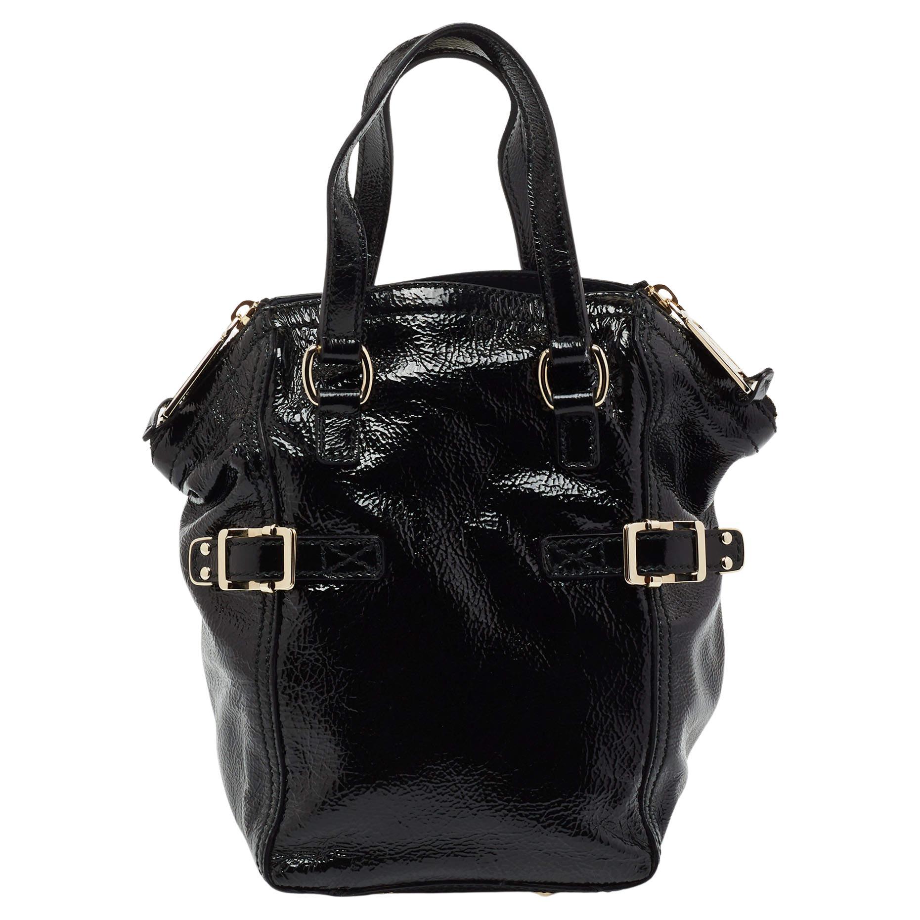 Yves Saint Laurent Black Quilted Leather Metropolis Tribute Bag For ...