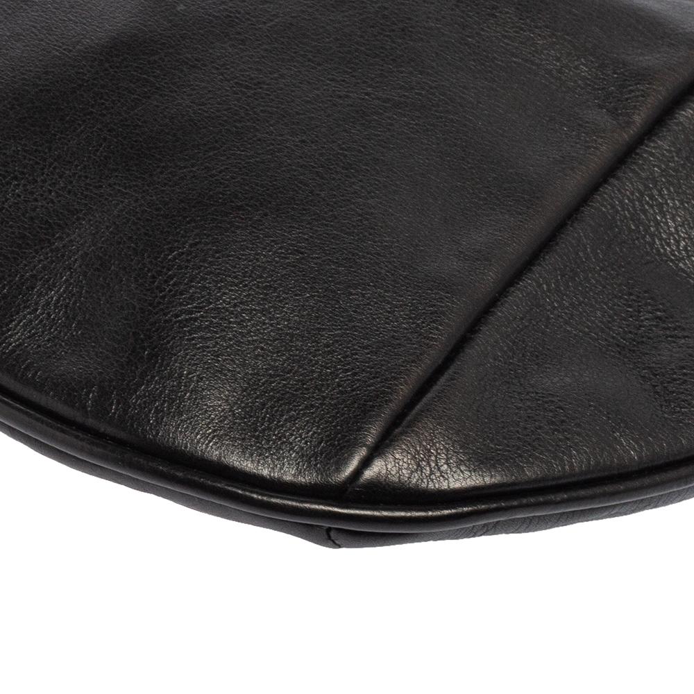Yves Saint Laurent Black Leather Mini Mombasa Hobo 6