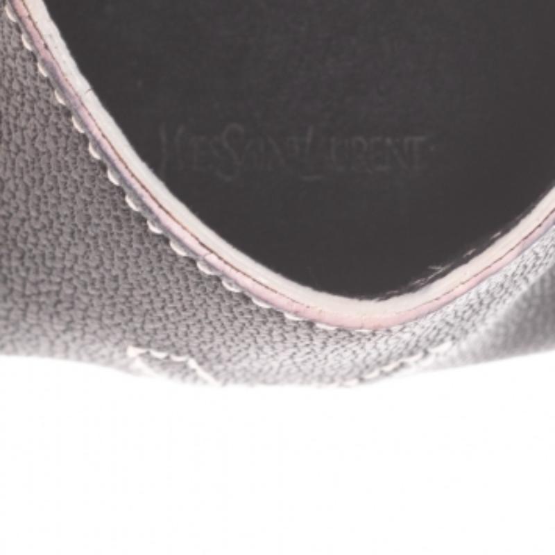 Nero Yves Saint Laurent - Cover in pelle nera per telefono in vendita