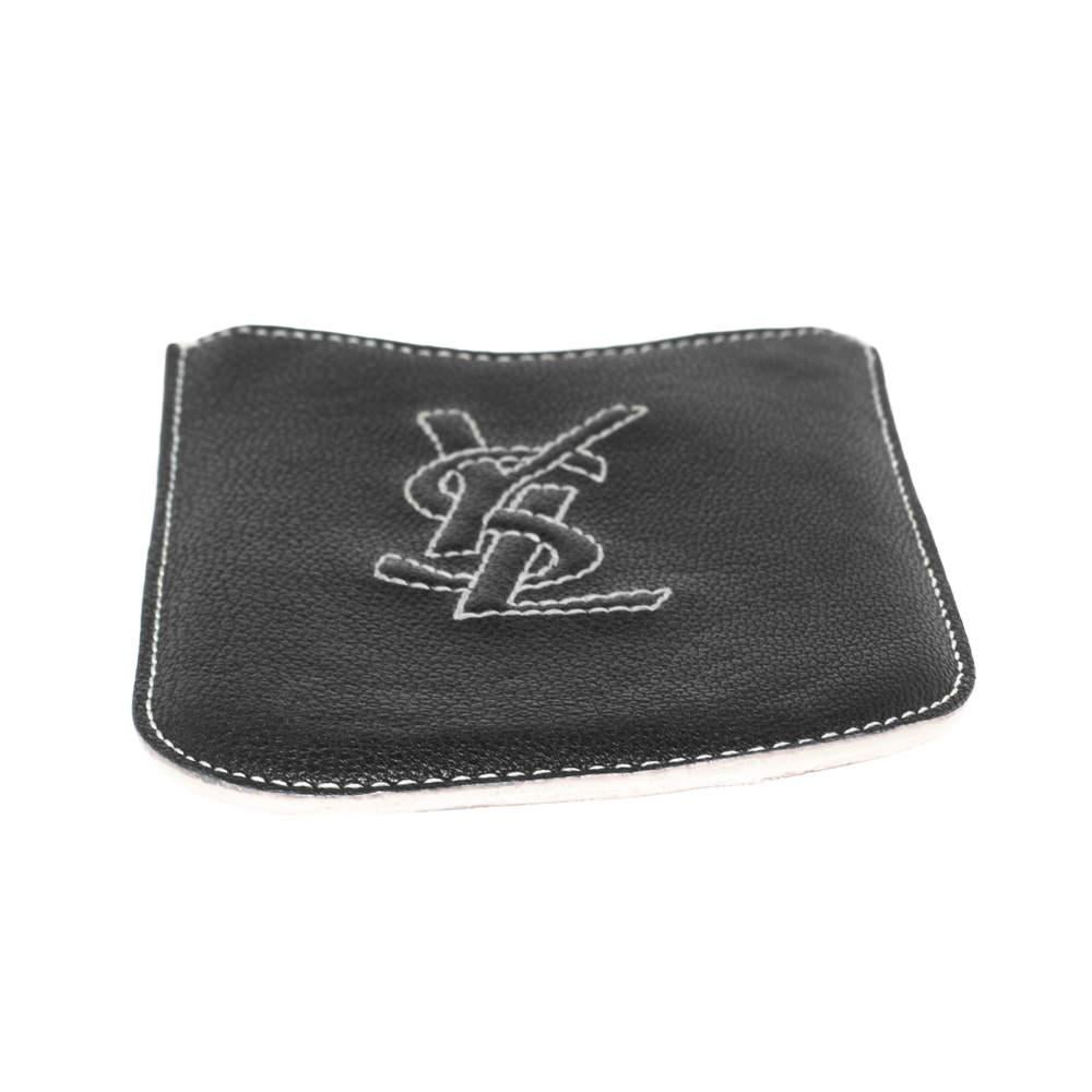 Yves Saint Laurent Black Leather Phone Cover 2