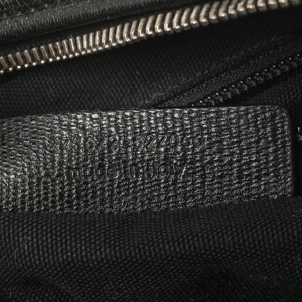 Yves Saint Laurent Black Leather Pouch 6