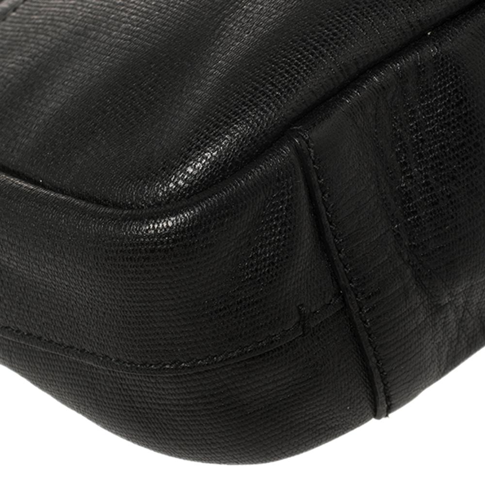 Yves Saint Laurent Black Leather Pouch 7
