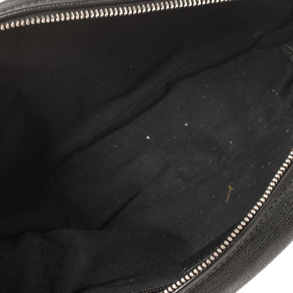 Yves Saint Laurent Black Leather Pouch 8