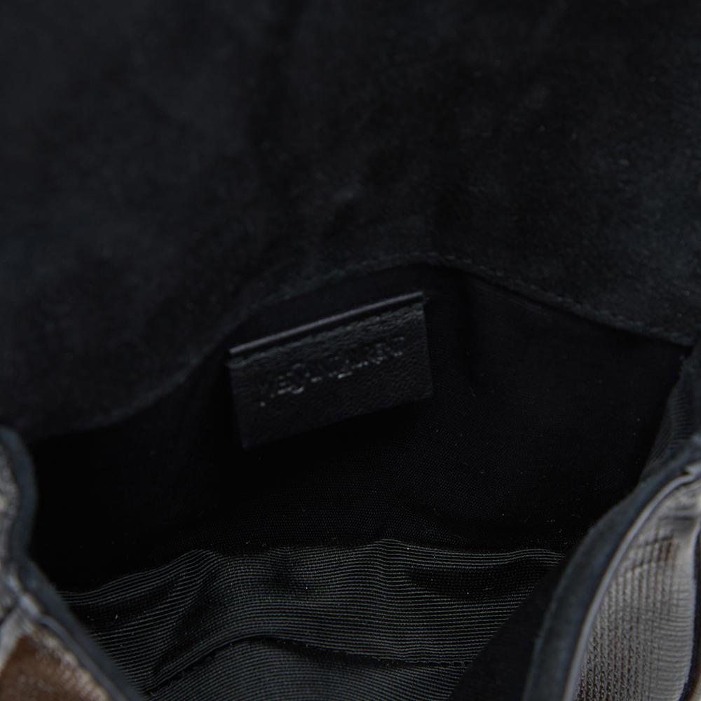 Yves Saint Laurent Black Patent Chyc Mini Belt Bag 3