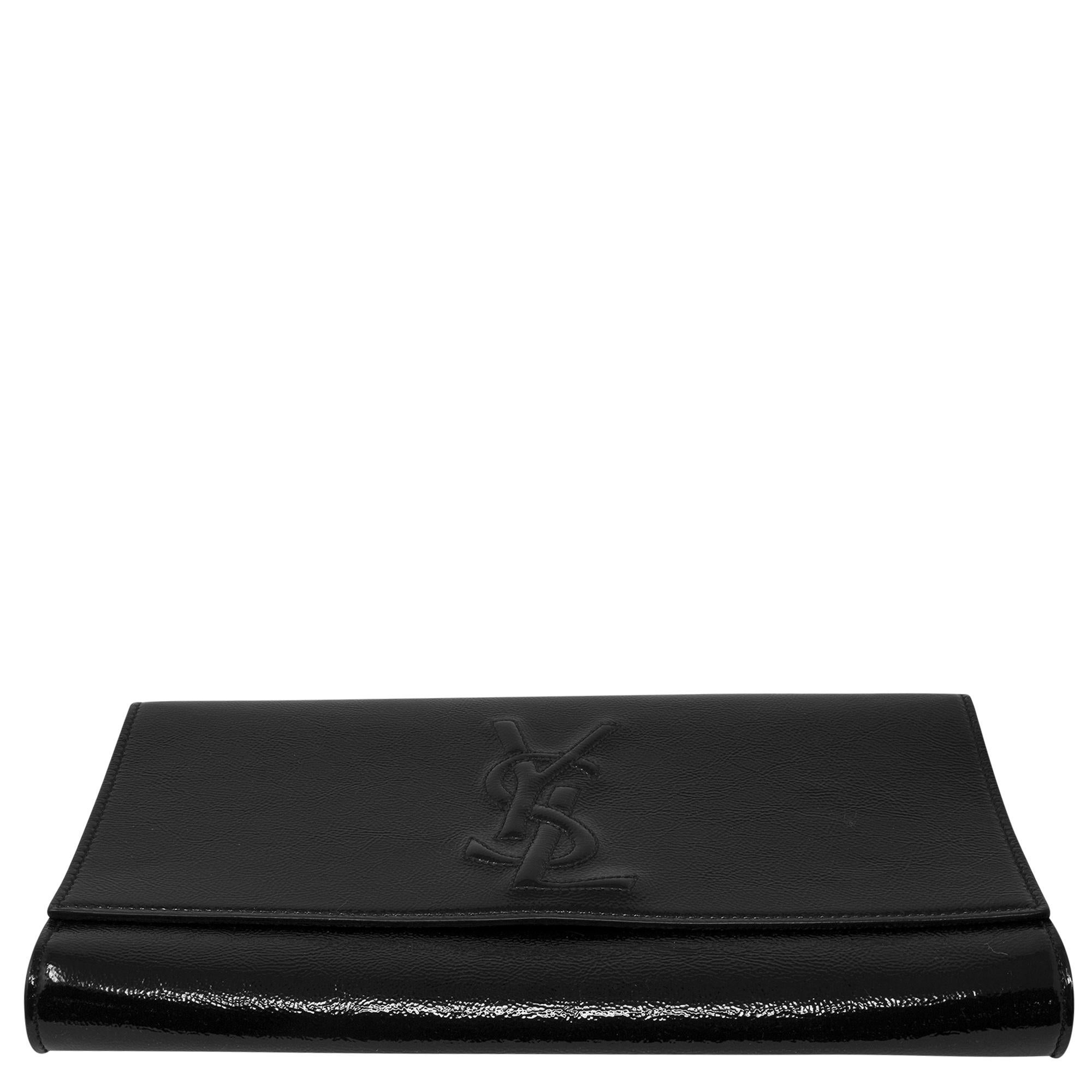 Pochette noire Yves Saint Laurent Unisexe en vente