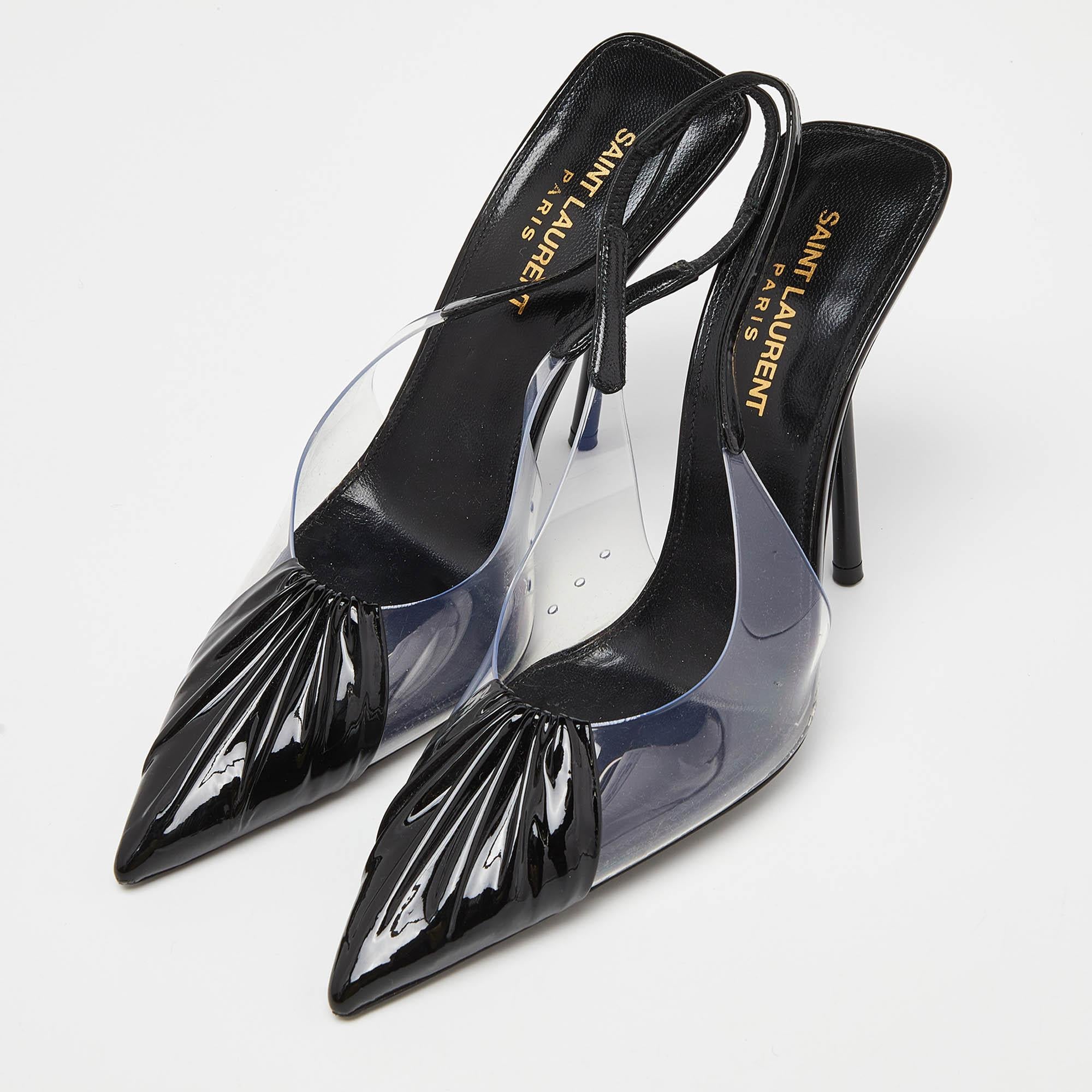 Make a chic style statement with these designer pumps. They showcase sturdy heels and durable soles, perfect for your fashionable outings!