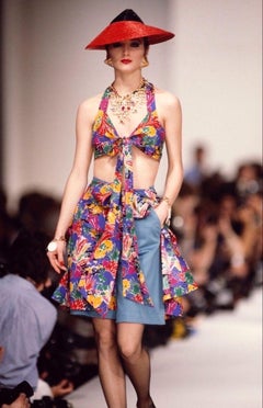 Yves Saint Laurent Black & Red Hat 1985 YSL